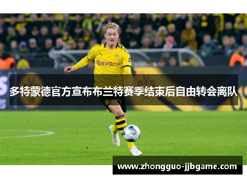 多特蒙德官方宣布布兰特赛季结束后自由转会离队 多特蒙德官方宣布布兰特赛季结束后自由转会离队